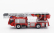 Premium classixxs Magirus Magirus M32l Scala Truck Scala Cestello Feuerwehr 2021 1:87 Červená Stříbrná