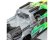 Pro-Line křídlo 1:18 sektorové, černé: Granite Grom
