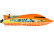 RC loď Proboat Jet Jam 12 Pool Racer RTR, oranžová