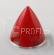 PROFI kužel 57mm ČERVENÝ dural-plast