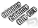 Pružina tlumiče 23x155x2.4mm 17,5závitů (černá/2ks)