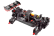 RC auto PUNISHER-4 Monster Truck 4WD 3-4S RTR, červená