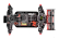 RC auto PUNISHER-4 Monster Truck 4WD 3-4S RTR, červená
