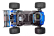RC auto PUNISHER-4 Monster Truck 4WD 3-4S RTR, modrá