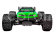 RC auto PUNISHER-4 Monster Truck 4WD 3-4S RTR, zelená