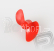 RA3020 Lodní šroub 40X/M4 RED Nylon 2L