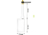 Raboesch kormidlo kompletní 25x42mm