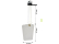 Raboesch kormidlo kompletní kov 35x37mm