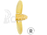 Raboesch lodní šroub tř.145 20mm M2 2-listý pravý