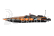 RC 2306 JetPower A rychlostní člun RTR, oranžová