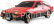 RC auto AE86 Sprinter Trueno, červená