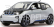 RC auto BMW I3, stříbrná