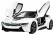 RC auto BMW i8, bílá