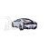 RC auto BMW i8, bílá