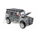 RC auto BRX24 Metal Scale Crawler 4WD, šedá
