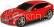 RC auto Ferrari FF Red On Road