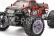 RC auto HiMOTO Monster EMXT GRIT, červené kostky