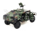 RC auto Hummer H1 1:10, zelená kamufláž