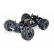 RC auto Hyper Go Truggy brushed, zelenomodrá