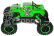 RC auto King Crawler, zelená
