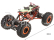 RC auto Kulak Crawler 2.4GHz, 1/18