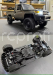 RC auto Land Cruiser Toyota PRO, stříbrná