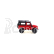 RC auto Land Rover Defender D90, červená