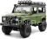 RC auto Land Rover Defender T98 1/12, zelená + náhradní baterie