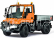 RC auto MB Unimog U300, oranžová