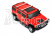 RC auto mini Hummer H2, červená