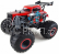RC auto Monster Truck Crazy Hot Rod, červená