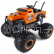 RC auto Monster Truck Crazy, oranžová