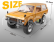 RC auto Range Rover 1970, žlutá + náhradní baterie