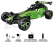 RC auto S-idee Lighting Buggy, zelená