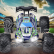 RC auto truggy Rapidly, modrá