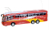 RC autobus DELUXE, červená