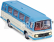 RC autobus Mercedes-Benz O 302 Bus Blau, modrá 