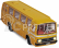 RC autobus Mercedes-Benz O 302 Bus Deutsche Post, žlutá