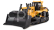 RC buldozer s funkční radlicí a zadním drapákem 1:24