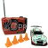 RC Car závodní model s kužely 1:43, bílý