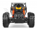 RC crawler Engine 1:18, oranžová + náhradní baterie