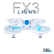 Dron Flexcopter FX3, dvoubarevná