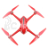 Dron MJX Bugs 2 brushless, červená