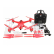 Dron MJX Bugs 2 brushless, červená