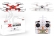 Dron MJX X400 V2 + kamera C4005, červená