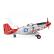 RC letadlo AMXFlight P51 4 kanály 3D/6G