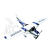 RC letadlo Cessna Air Trainer 1410, modrá