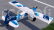 RC letadlo KAVAN Norden 1600mm ARF, modrá