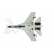 RC letadlo SU-27 6G Gyro RTF, bílá