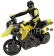 RC mini motorka 1:43 - žlutá